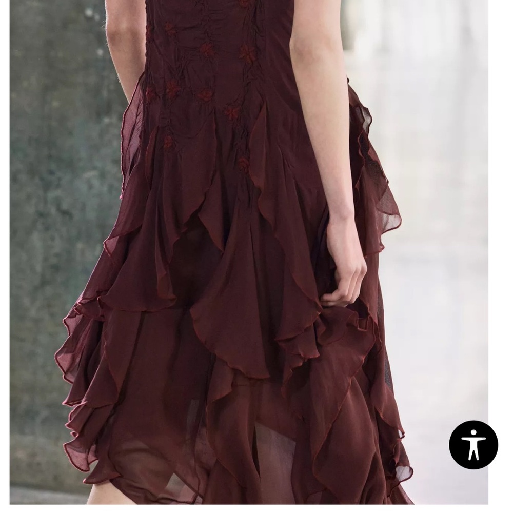NWT ZW Collection | Embroider Asymmetrical Dress | M - Picture 8 of 12